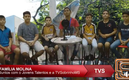 Jovens Talentos com os garotos do URSO campeões da Copa Conesul
