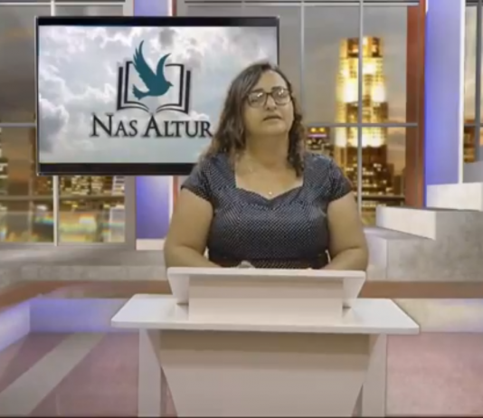 Cida Amaral trouxe uma palavra no programa Nas Alturas