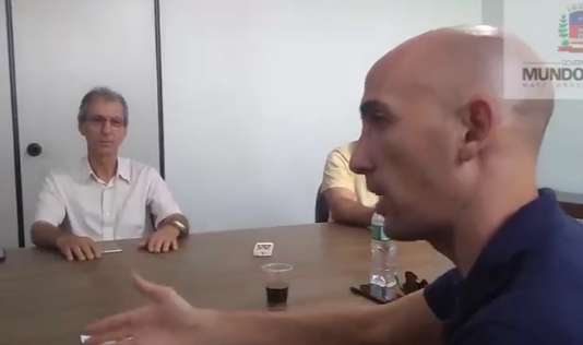 Governo de Mundo Novo esteve reunido com representantes da Itaipu Binacional para discutir convênios