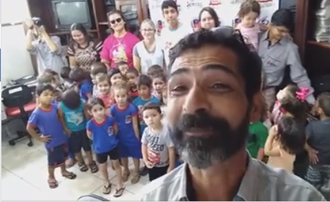 Semcos recebeu visita da Cei Monteiro Lobato para celebrar o Dia Nacional das Comunições, na segunda-feira (06)