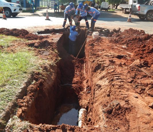 Sanesul afirma que encontrou grande vazamento no Itaipu e que falta de água nas residências está solucionado