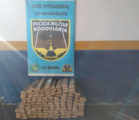 Homem é preso transportando mais de 100 kg de maconha para Minas Gerais