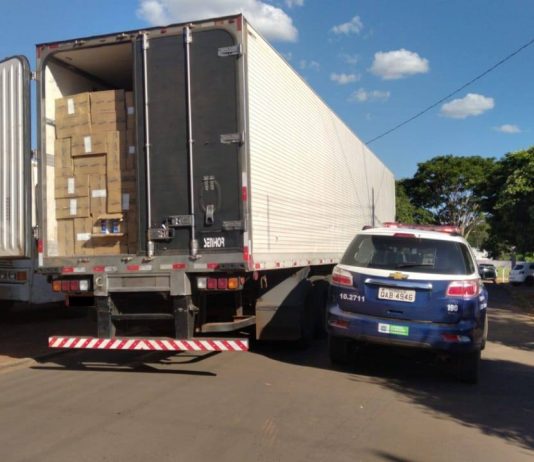 Operação Hórus – Polícia Militar apreende 55 mil pacotes de cigarros contrabandeados