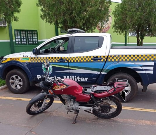 Em Naviraí, Polícia Militar recupera bicicleta e motocicleta furtada
