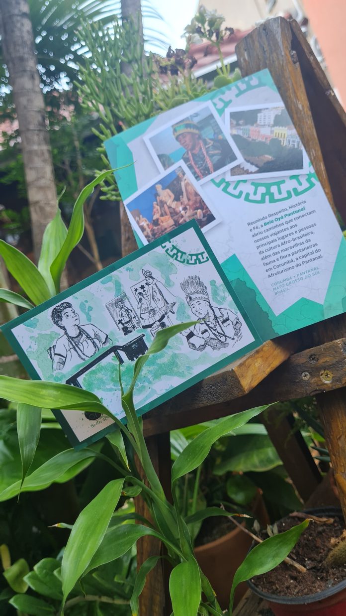 cartões postais da Bela Oyá Pantanal