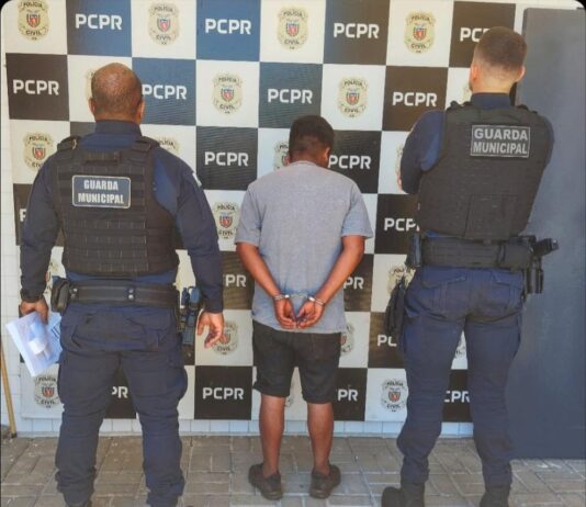 Motorista embriagado é detido após quase colidir com viatura da Guarda Municipal de Guaíra
