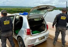 DOF apreende, em Naviraí, 147 quilos de drogas que saíram de Tacuru