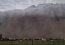 Formação de tempestade na Argentina impressiona e frente fria deve chegar a MS