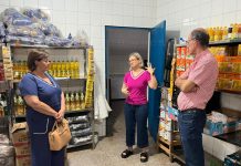 Prefeita Rosária foi a Amambai e quer modelo de merenda escolar para Mundo Novo