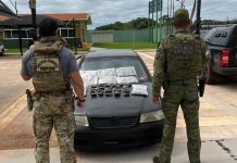 PF e PM apreendem haxixe dry em Guaíra, e prejuízo ao crime alcança quase R$ 2 milhões