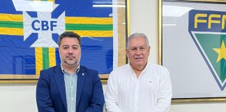 Estevão Petrallás recebe diretor da CBF e detalha planejamento da temporada 2026