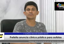 Estado e União vão se ausentar no atendimento ao autista? Clínica Pública será aberta em Mundo Novo