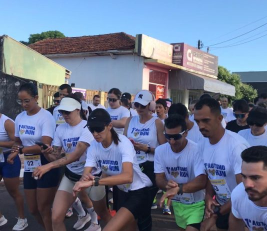 No 1º Autismo Run, prefeita de Mundo Novo anuncia criação de clínica pública para atendimentos de crianças necessitadas