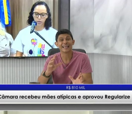 Mães atípicas e R$ 810 mil. Fala Sério! trouxe Câmara de Iguatemi; veja pra onde vai o recurso