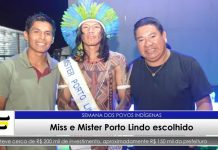 Apresentador se encantou com Mister Porto Lindo. Será?