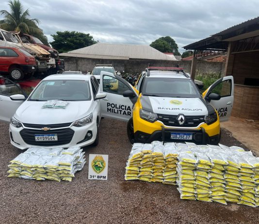 PMPR apreende agrotóxicos e recupera veículo em Terra Roxa