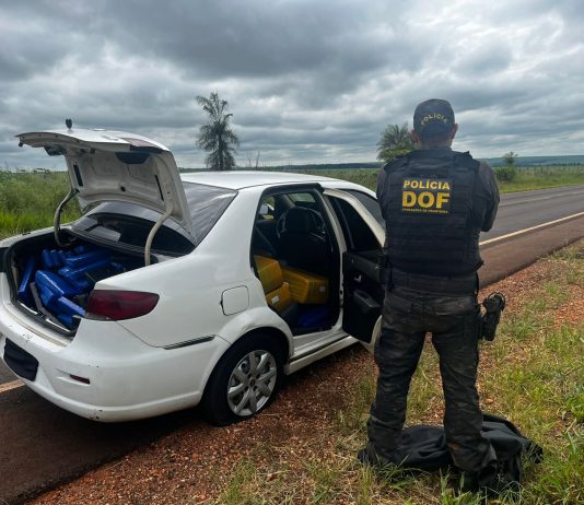 DOF apreendeu 700 quilos de maconha após perseguição em Ponta Porã