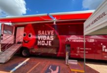Hemosul Móvel leva coleta de sangue a Iguatemi e Naviraí em nova rota pelo interior de MS