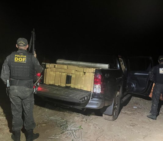 DOF e 3º BPM de Dourados apreendem quase 4 toneladas de drogas em ações nos municípios de Juti e Caarapó
