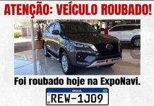 Último dia de Exponavi fecha com quatro veículos furtados