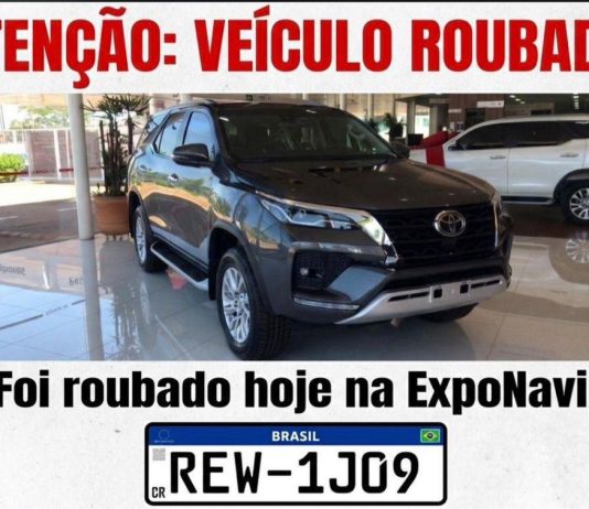 Último dia de Exponavi fecha com quatro veículos furtados