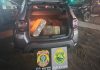 BPFRON e PF apreendem mais de 200 kg de maconha e prendem dois indivíduos em Perobal-PR