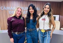 Finalistas do concurso de Rainha da Expoiguatemi 2026 participam de podcast no estúdio da Assessoria de Comunicação