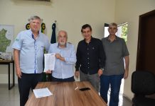 Prefeito de Iguatemi e proprietário de agroindústria assinam termo de doação de área de 3 ha e 331 m²