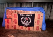 Força Tática apreende 17 mil pacotes de cigarros contrabandeados em Mundo Novo; prejuízo ao crime é estimado em R$ 850 mil
