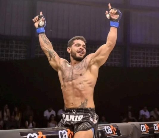 Naviraiense Pedro Caris finaliza no primeiro round no SFT Combat e projeta seu nome no cenário nacional