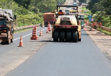 Motiva Pantanal realiza na BR-163 pare-e-siga em Itaquiraí nesta segunda-feira