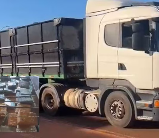 Maior apreensão do ano: PRF encontra mais de 12 toneladas de droga em carga de soja