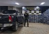 DOF recupera caminhonete furtada carregada com 1,6 tonelada de maconha em Mundo Novo