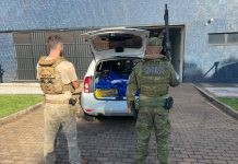 BPFRON e PF apreendem 196 kg de maconha e prendem um homem em Terra Roxa