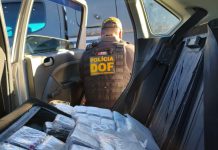 DOF prende homem com haxixe marroquino escondido em compartimento oculto de veículo em Amambai