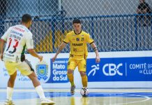 Juventude AG busca resultado e empata com Concórdia Futsal pela LNF