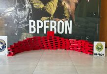 BPFRON e Receita Federal apreenderam mais de 108 kg de cocaína em Umuarama-PR