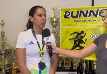 Casal de Mundo Novo foi até o Peru participar de meia-maratona
