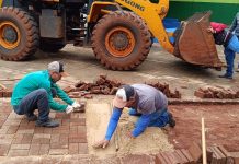 Governo de Mundo Novo dá continuidade à revitalização da Praça Oscar Zandavalli