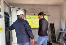 Em Itaquiraí Thalles acompanha obras de reformas e visita Estação de Tratamento de Esgoto
