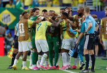 Em noite de Vini Jr e volta de Neymar, Brasil venceu Escócia e avança na liderança