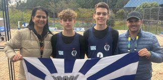 Dupla de Amambai disputa semifinal do vôlei de praia nos Jogos Escolares de MS nesta sexta (26)