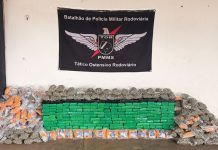 TOR apreende 245 quilos de drogas na MS-295 e causa prejuízo de R$ 1,1 milhão ao crimer entre Paranhos e Tacuru