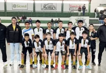 Se preparando para competição regional Tacuru e Sete Quedas fazem amistosos de futsal de base