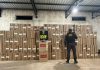 DOF apreende mais de 22 mil pacotes de cigarros contrabandeados em depósito clandestino em Mundo Novo