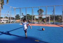 Com investimento de R$ 10 mil, quadra do bairro Vila Nova é revitalizada em Mundo Novo