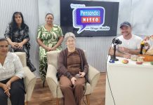 Programa Pensando Nisso de hoje aborda o tema: Mulheres do Campo Convidadas: Aninha Teodoro (vice-prefeita Japorã), Adriana Szychovski, Elisangela Nascimento, Lígia Agnes, Simone Aparecida