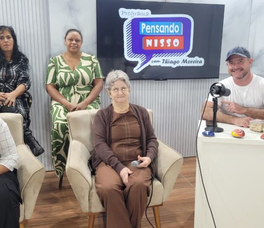 Programa Pensando Nisso de hoje aborda o tema: Mulheres do Campo Convidadas: Aninha Teodoro (vice-prefeita Japorã), Adriana Szychovski, Elisangela Nascimento, Lígia Agnes, Simone Aparecida