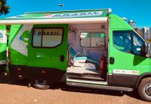 Prefeito de Amambai participa da entrega de Unidade Odontológica Móvel e equipamentos para UBS em Campo Grande