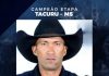 Peão iguatemiense conquista o título de campeão do rodeio na ExpoTAC 2026, em Tacuru